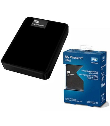 باکس هارد 2.5 اینچی وسترن دیجیتال مدل BOX HDD 2.5 INCH WESTERN DIGITAL MY PASSPORT ULTRA