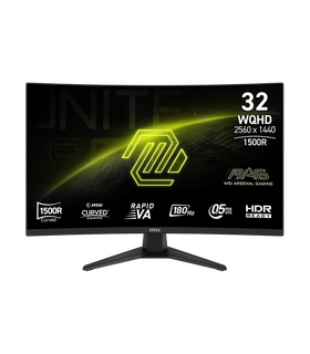 مانیتور گیمینگ 31.5 اینچی ام اس آی مدل MONITOR MSI MAG 321CQF E18