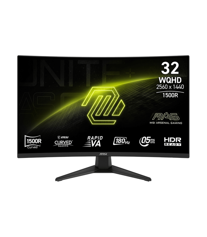 مانیتور گیمینگ 31.5 اینچی ام اس آی مدل MONITOR MSI MAG 321CQF E18