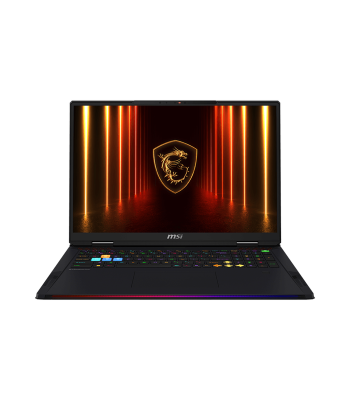 لپ تاپ گیمینگ 18 اینچی ام اس آی مدل LAPTOP MSI RAIDER 18 HX AI A2XWJG - ULTRA9 285HX - 64GB DDR5 - 2TB SSD - 24GB RTX5090
