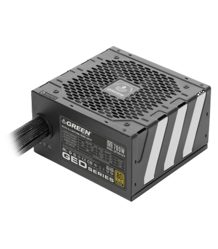 منبع تغذیه کامپیوتر 700 وات گرین مدل POWER SUPPLY GREEN GP700A-GED