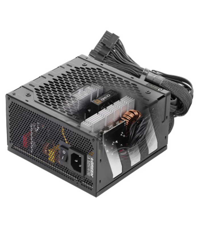 منبع تغذیه کامپیوتر 700 وات گرین مدل POWER SUPPLY GREEN GP700A-GED