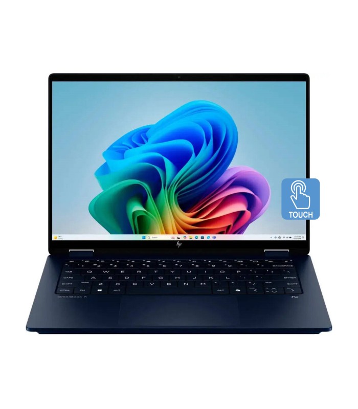 لپ تاپ 14 اینچی لمسی اچ پی مدل LAPTOP HP OMNIBOOK X FLIP 14 FM0023DX - A - ULTRA7 256V - 16GB DDR5 - 1TB SSD - Intel - Touch