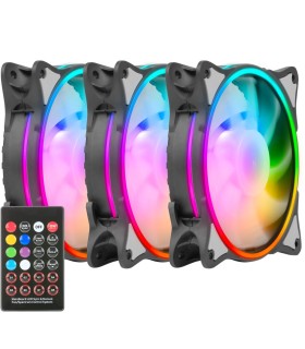 خنک کننده کامپیوتر گرین مدل FANCASE GREEN HURACAN FAN GFK120M-ARGB