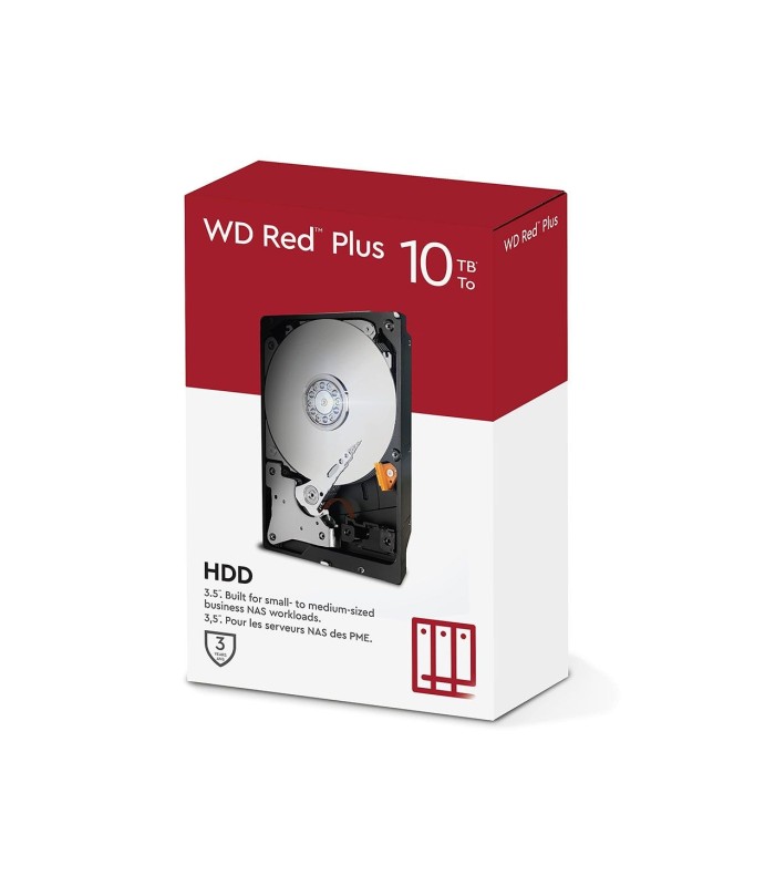 حافظه اچ دی دی اینترنال وسترن دیجیتال مدل HDD INTERNAL WD RED PLUS 10TB