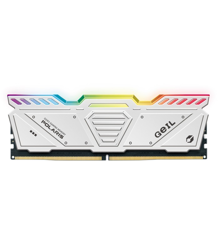 رم دسکتاپ گیل مدل PC RAM GEIL POLARIS 16GB DDR5 6000MHZ RGB 1.35V CL38