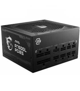 منبع تغذیه کامپیوتر 750 وات ام اس آی مدل POWER SUPPLY MSI A750GL PCIE5 GOLD FULL MODULAR
