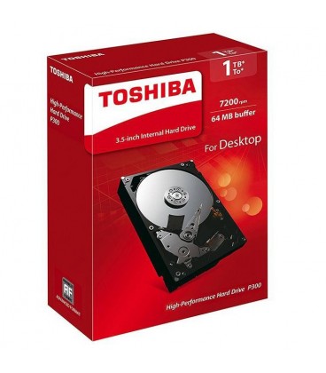 هارددیسک اینترنال توشیبا مدل P300 HDWD110EZSTA ظرفیت 1 ترابایت