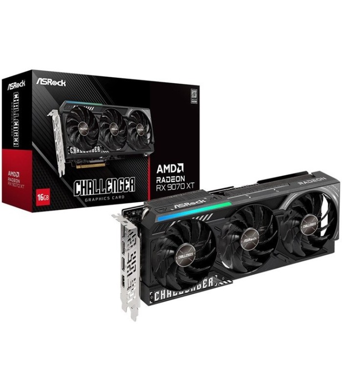کارت گرافیک ازراک مدل VGA ASROCK RX 9070 XT Challenger 16GB
