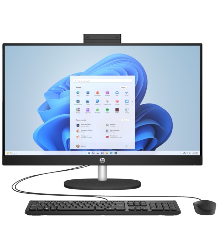 کامپیوتر همه کاره 27 اینچی لمسی اچ پی مدل All In One HP CR2038NH - C - ULTRA7 255U - 16GB DDR5 - 1TB SSD - Intel - Touch