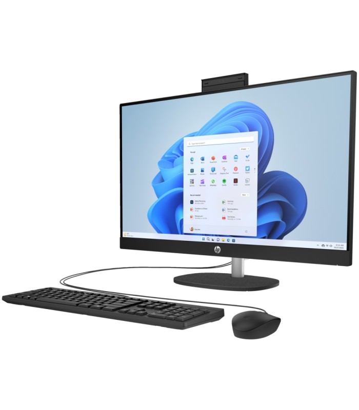 کامپیوتر همه کاره 27 اینچی لمسی اچ پی مدل All In One HP CR2038NH - C - ULTRA7 255U - 16GB DDR5 - 1TB SSD - Intel - Touch