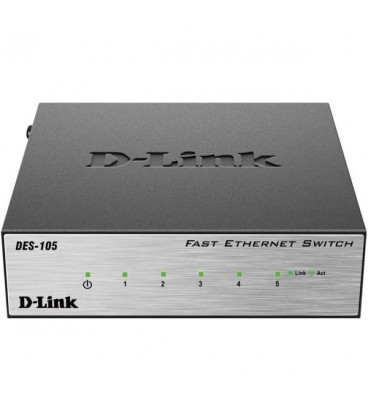 سوییچ 5 پورت دسکتاپ دی-لینک مدل DES-105