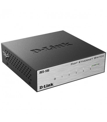 سوییچ 5 پورت دسکتاپ دی-لینک مدل DES-105