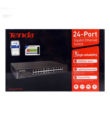 سوییچ 24پورت تندا مدل TEG1024D