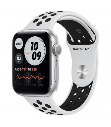 ساعت هوشمند اپل واچ سری 6 مدل 44mm Space Gray Aluminum Case with Nike Sport Band