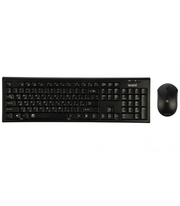 کیبورد و موس بی سیم بیاند Beyond BMK-4530 RF Wireless Keyboard and Mouse