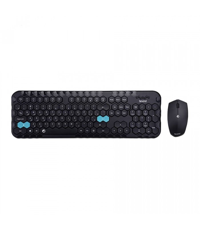 کیبورد و ماوس بیاند Beyond BMK-8300 RF Wireless Keyboard And Mouse