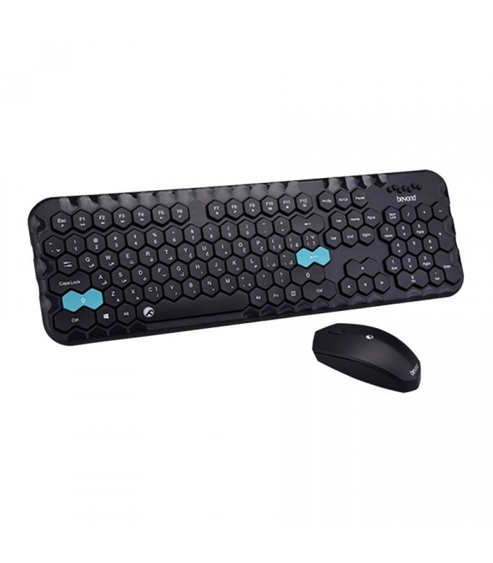 کیبورد و ماوس بیاند Beyond BMK-8300 RF Wireless Keyboard And Mouse