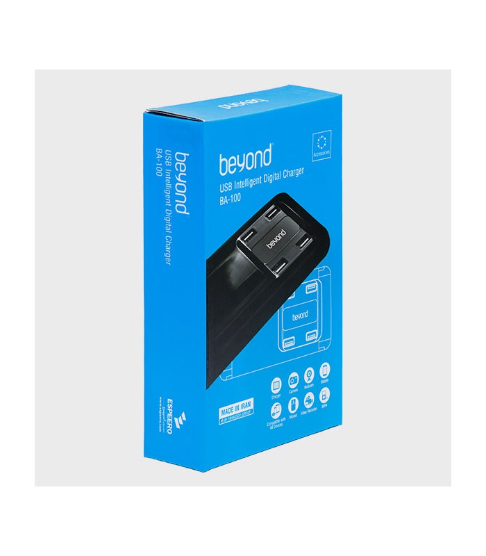 شارژر 4 پورت بیاند  Beyond BA-100 4 Port Charger