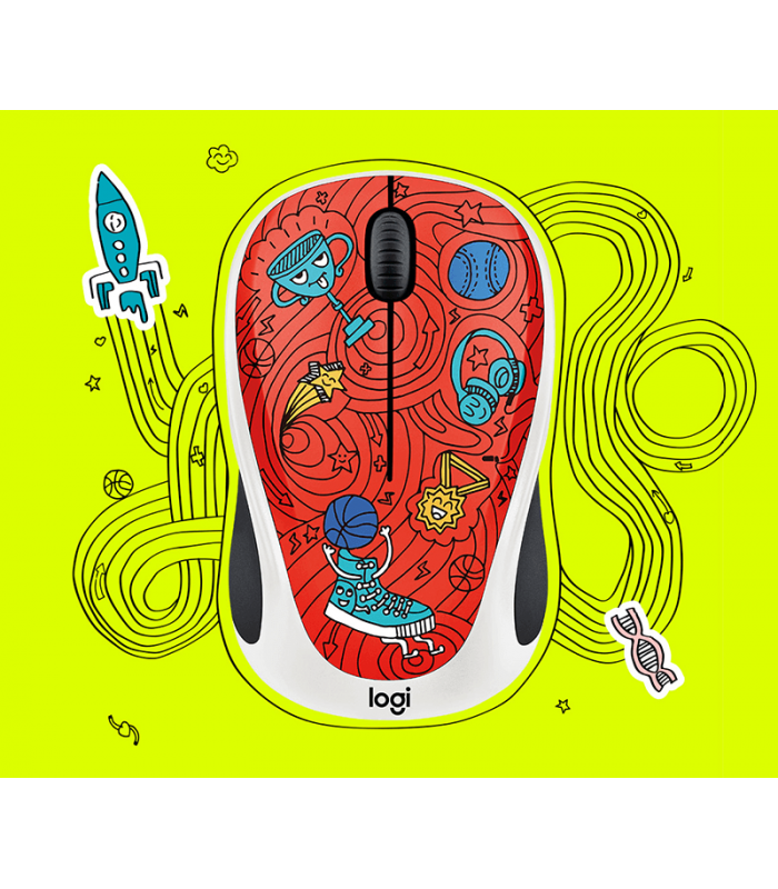 ماوس لاجیتک مدل LOGITECH M238 DOODLE CHAMPION