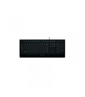 کیبورد باسیم لاجیتک K280E با حروف فارسی Logitech K280E Wired Keyboard With Persian Letters