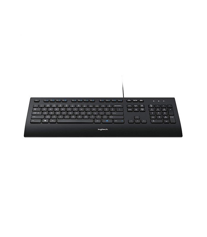 کیبورد باسیم لاجیتک K280E با حروف فارسی Logitech K280E Wired Keyboard With Persian Letters