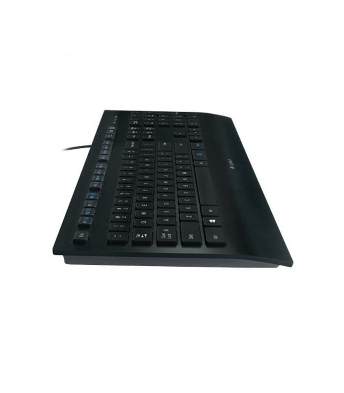 کیبورد باسیم لاجیتک K280E با حروف فارسی Logitech K280E Wired Keyboard With Persian Letters