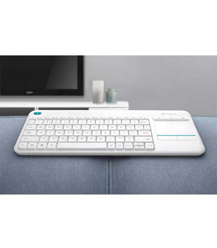 کیبورد بی سیم لاجیتک Logitech K400 Plus Wireless Keyboard