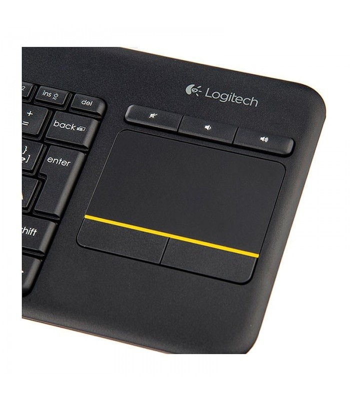 کیبورد بی سیم لاجیتک Logitech K400 Plus Wireless Keyboard