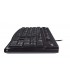 کیبورد و ماوس باسیم لاجیتک MK120 با حروف فارسی Logitech MK120 Wired Keyboard and Mouse With Persian Letters