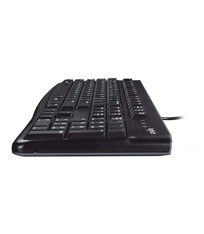 کیبورد و ماوس باسیم لاجیتک MK120 با حروف فارسی Logitech MK120 Wired Keyboard and Mouse With Persian Letters